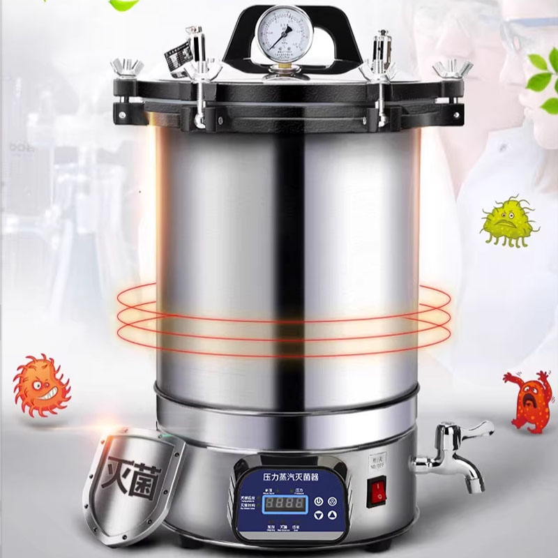 Medical Laboratory - Stérilisateur portable haute pression 18/24L en