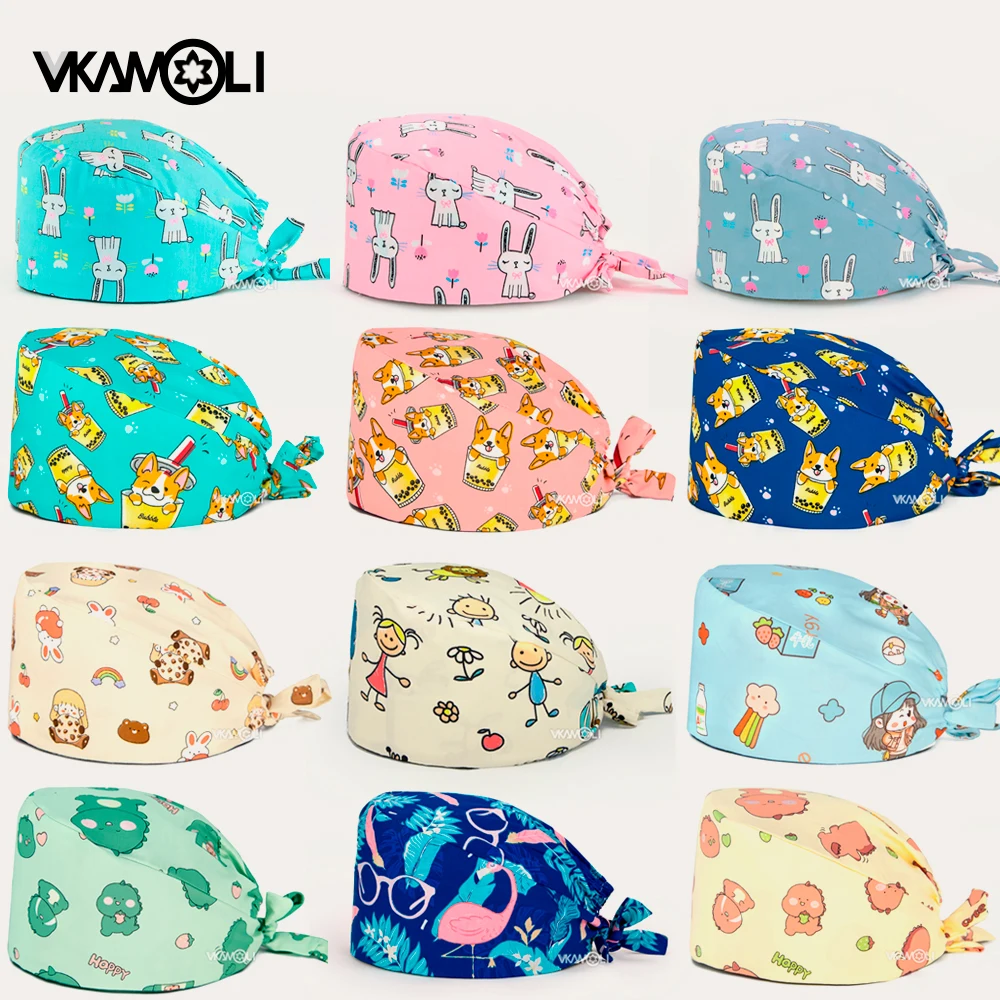 Medical Lab Scientist - Bonnet chirurgical imprimé lapin et chien