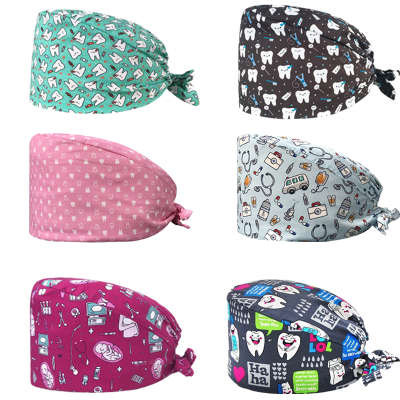 Medical Lab Scientist - Casquette de tête d'allaitement imprimée, motif