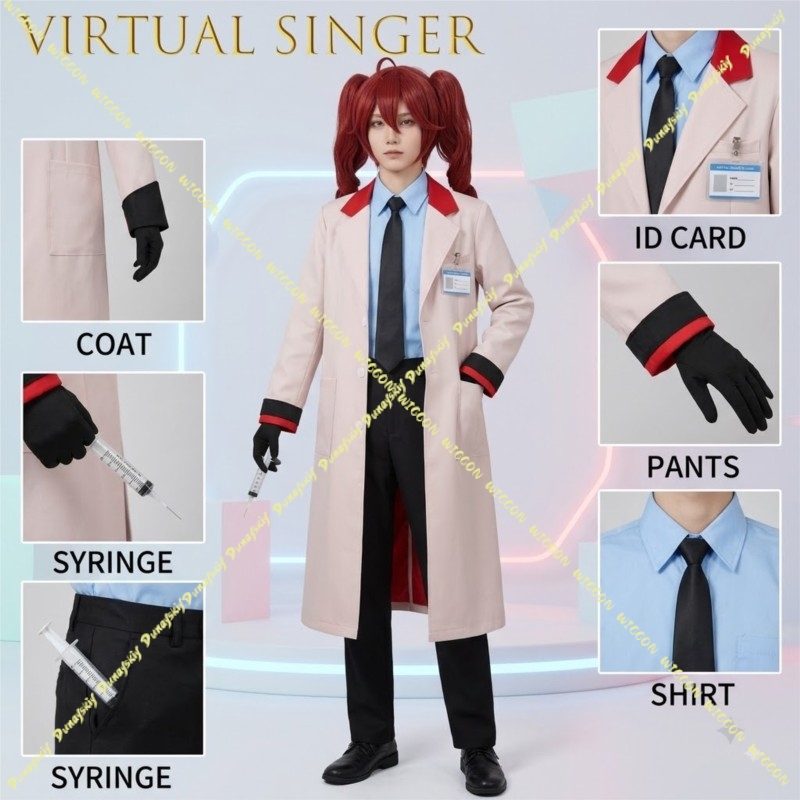 Costume de cosplay sur le thèm - Medical Lab Games avis et prix