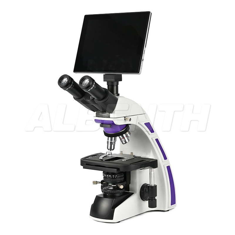 Microscope composé trinoculair - Medical Lab Video avis et prix